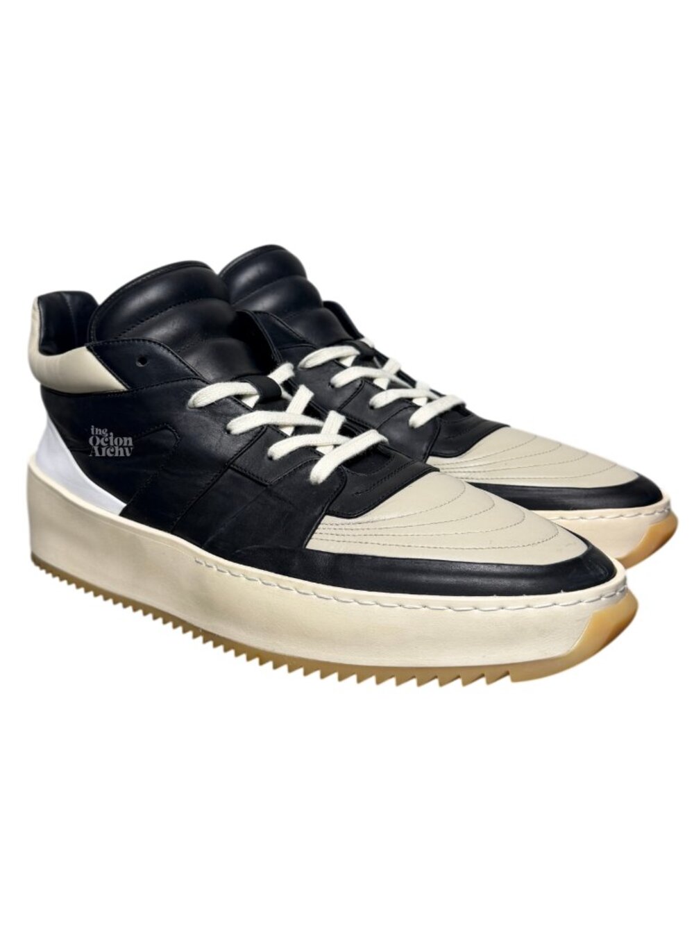 Size 46 Fear of God Basketball Sneaker Low 'Grey-Black' 5R187005CLF962 Pre-Owned